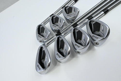 Ping G430 Irons / 7-PW+45°+50°+54° / Black Dot / Senior Flex Ping Alta Quick 35