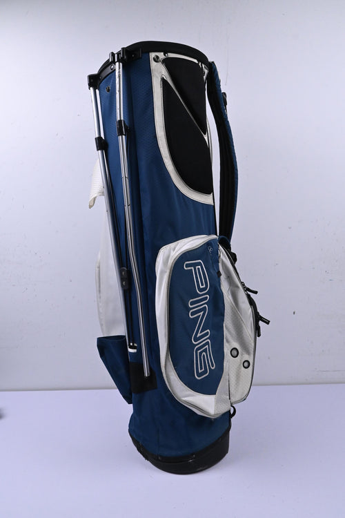 Ping Hoofer C-1 Stand Bag / 5-Way Divider / Blue & White