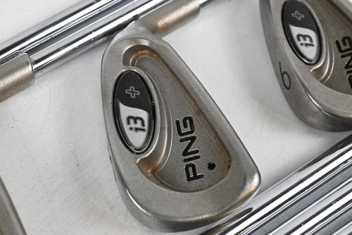 Ping i3+ Irons / 3-PW+SW / Black Dot / Stiff Flex Steel Shafts