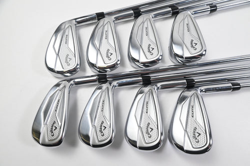 Callaway Elyte Irons / 4-PW / Regular Flex KBS MAX 80 Shafts