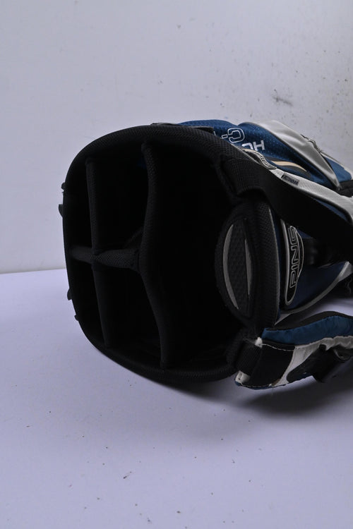 Ping Hoofer C-1 Stand Bag / 5-Way Divider / Blue & White