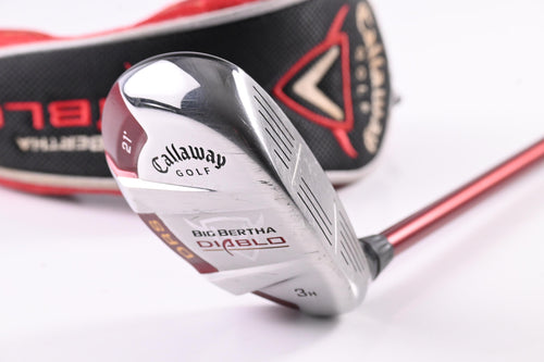 Callaway Big Bertha Diablo #3 Hybrid / 21 Degree / Regular Flex Callaway 60 Shaft