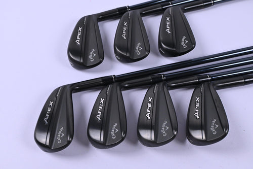 Callaway Apex Ti Fusion Irons / 5-PW+GW / Stiff Flex UST HX Recoil Dart 80