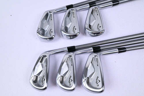 Callaway X Forged MAX Irons / 5-PW / Regular Flex Denali Frost Silver 60 Shafts
