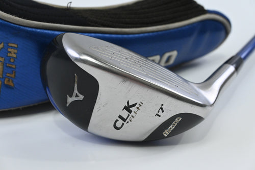 Mizuno CLK Fli-Hi #2 Hybrid / 17 Degree / Stiff Flex Mizuno Exsar HS2 80 Shaft