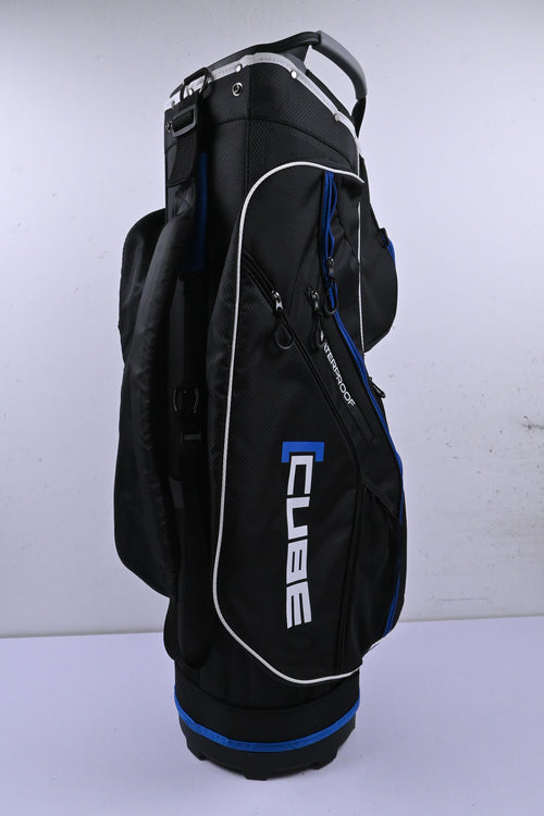 [Cube Cart Bag / 14-Way Divider / Black & Blue