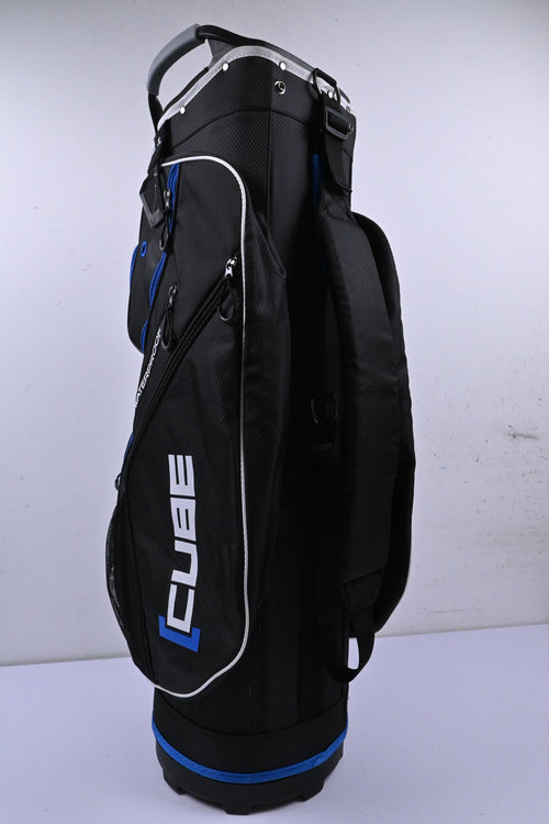 [Cube Cart Bag / 14-Way Divider / Black & Blue