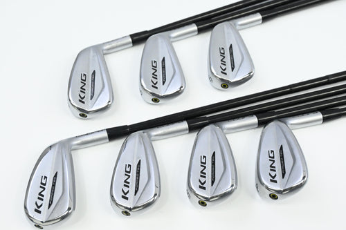 Cobra King Forged Tec 2020 Irons / 4-PW / Stiff Flex Dynamic Gold AMT White S300