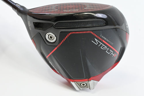 Left Hand Taylormade Stealth 2 Driver / 10.5 Degree / Stiff Flex Kai'li Blue 60