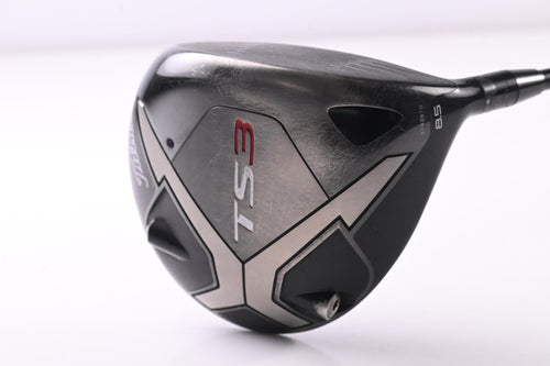 Titleist TS3 Driver / 8.5 Degree / Stiff Flex Hzrdus Smoke Black RDX 60 Shaft