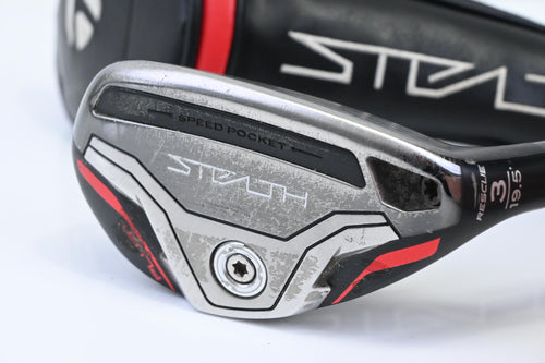 Taylormade Stealth Plus #3 Hybrid / 19.5 Degree / Stiff Flex Tensei AV Raw Blue 80