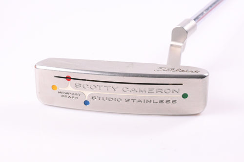 Scotty Cameron Studio Stainless Newport Beach Putter / 35 Inch