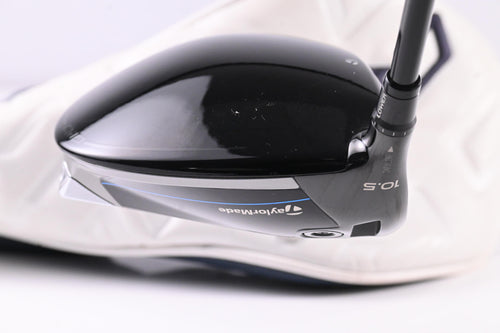Left Hand Taylormade Qi10 Driver / 10.5 Degree / Regular Flex Ventus TR Blue 5