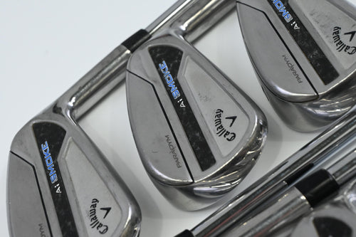 Callaway Paradym Ai Smoke Irons / 5-PW+AW / Regular Flex Elevate MPH 95 Shafts