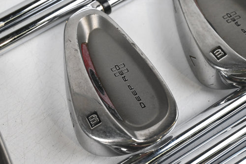 Wilson Deep Red Irons / 4-PW+SW / Regular Flex Wilson Step Control Shafts