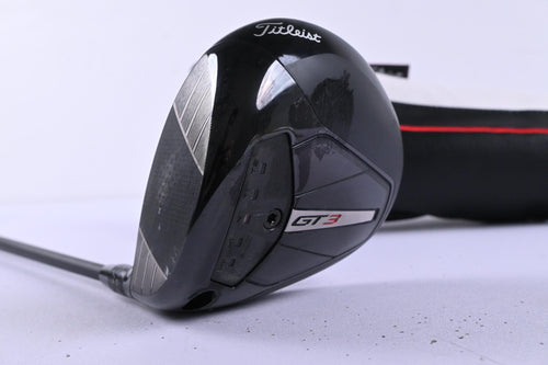 Left Hand Titleist GT3 Driver / 9 Degree / X-Flex HZRDUS Gen5 Black 60 Shaft