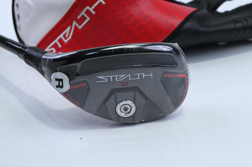 Left Hand Taylormade Stealth Plus #4 Hybrid / 22 Degree / Regular Flex Kai'li 75
