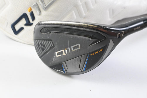 Taylormade Qi10 #3 Hybrid / 19 Degree / Stiff Flex Fujikura Ventus TR Blue 7