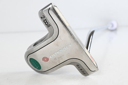Odyssey White Steel 2-Ball Blade Putter / 34 Inch