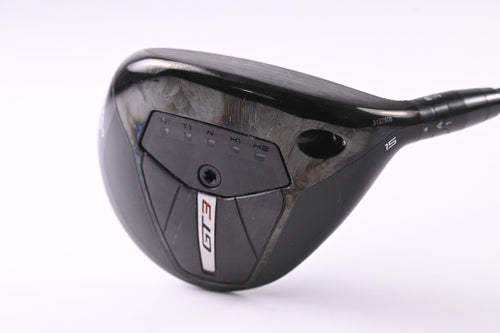 Titleist GT3 #3 Wood / 15 Degree / Stiff Flex HZRDUS Gen5 Black 70 Shaft