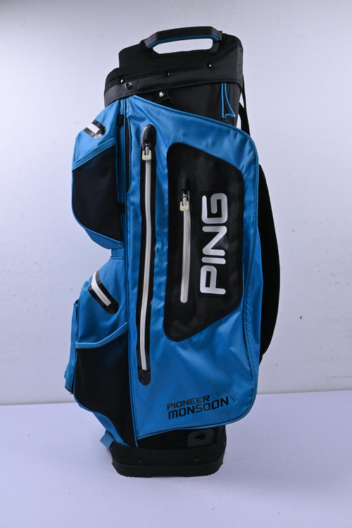 Ping Pioneer Monsoon Cart Bag / 14-Way Divider / Blue & Black