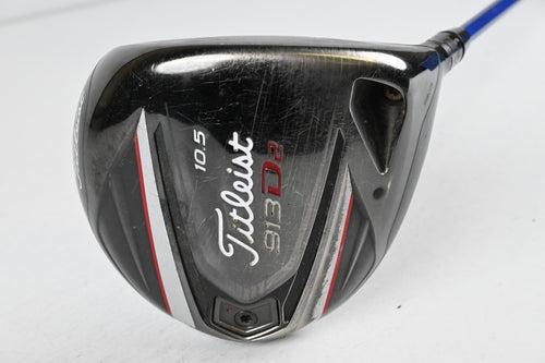 Titleist 913 D2 Driver / 10.5 Degree / Stiff Flex Diamana S+ Blue 62 Shaft