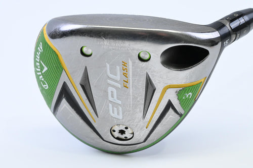 Callaway Epic Flash #3 Wood / 15 Degree / Regular Flex Tensei AV Blue 75 Shaft