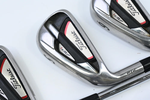 Left Hand Titleist 714 AP1 Irons / 4-PW / Regular Flex XP 95 R300 Shafts