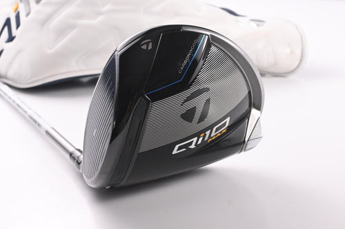Left Hand Taylormade Qi10 Max Driver / 9 Degree / Stiff Flex Fujikura SpeederNX