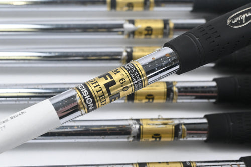 Taylormade R7 TP Irons / 3-9i / Stiff Flex Rifle Flighted FCM 6.0 Steel Shaft