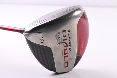 Left Hand Callaway Big Bertha Diablo Driver / 10 Degree / Regular Flex Aldila