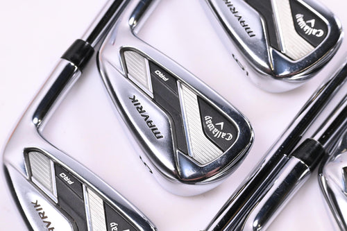 Callaway Mavrik Pro Irons / 4-PW / Stiff Flex Elevate 105 Shafts