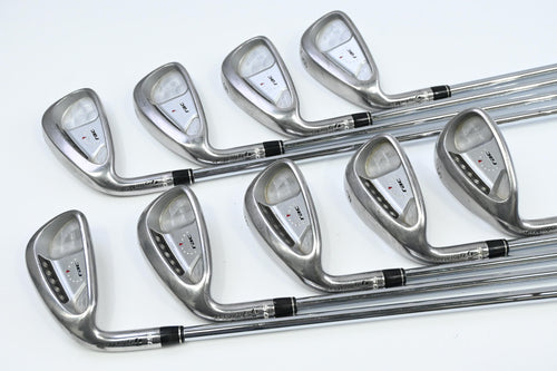 Left Hand Taylormade RAC OS Irons / 3-PW+SW / Regular Flex Taylormade Precision