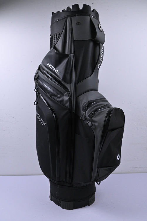 Motocaddy Protekta Cart Bag / 14-Way Divider / Black & Grey