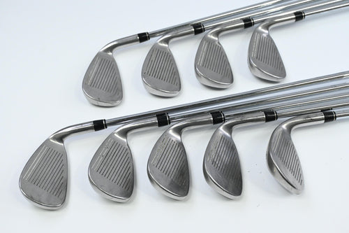 Left Hand Taylormade RAC OS Irons / 3-PW+SW / Regular Flex Taylormade Precision