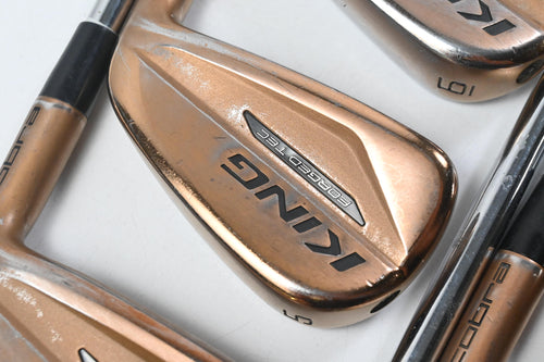 Cobra King Forged Tec Copper Irons / 4-PW / Stiff Flex KBS S-Taper Lite Shafts