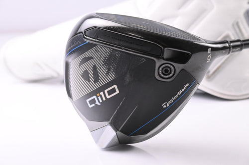 Taylormade Qi10 Driver / 10.5 Degree / Stiff Flex HZRDUS GEN4 Black 70 Shaft