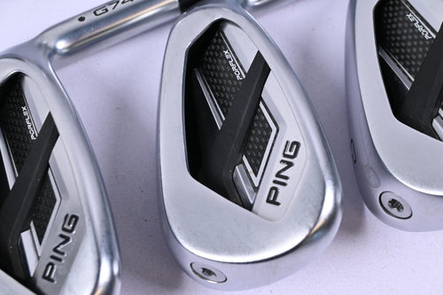 Ping G740 Irons / 6-PW+GW+50°+SW / Black Dot / Regular Flex Recoil Dart 75