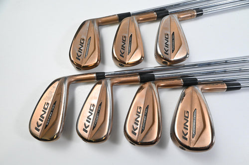 Cobra King Forged Tec Copper Irons / 4-PW / Stiff Flex KBS S-Taper Lite Shafts