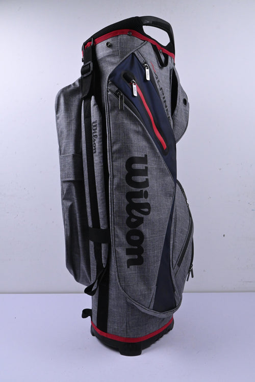 Wilson Alpine Dry Cart Bag / 14-Way Divider / Grey & Black