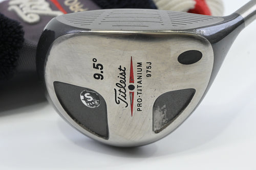 Titleist 975 J Driver / 9.5 Degree / Stiff Flex Grafalloy ProLite 35 Shaft
