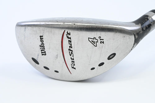 Wilson Fat Shaft #4 Hybrid / 21 Degree / Regular Flex UST Fat Shaft 440 Shaft