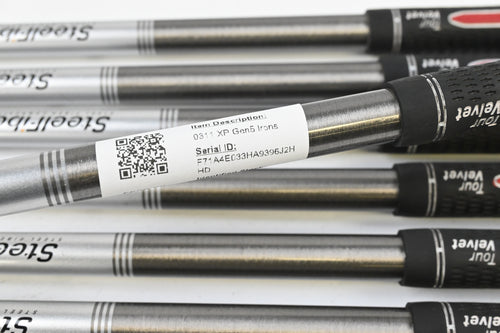 PXG 0311 XP Gen5 Irons / 5-PW-GW / Regular Flex Aerotech Steelfiber i80 Shafts