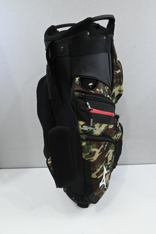 Mizuno BRD 4C Cart Bag / 14-Way / Camo, Black