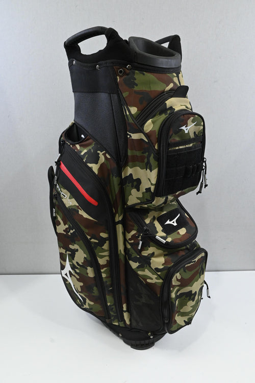 Mizuno BRD 4C Cart Bag / 14-Way / Camo, Black