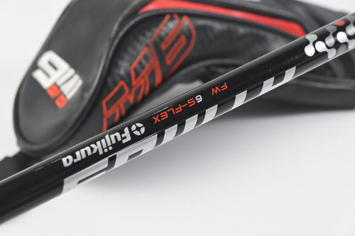 Taylormade M6 #3 Wood / 15 Degree / Stiff Flex Fujikura Atmos Red 6 Shaft