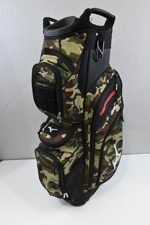 Mizuno BRD 4C Cart Bag / 14-Way / Camo, Black