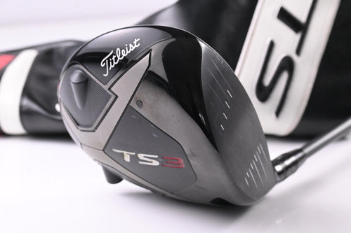 Titleist TS3 Driver / 9.5 Degree / Stiff Flex HZRDUS Smoke Black 60 Shaft