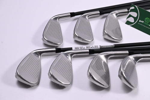 Left Hand Cobra Aerojet Irons / 5-PW+SW / Regular Flex KBS PGI 75 Shafts