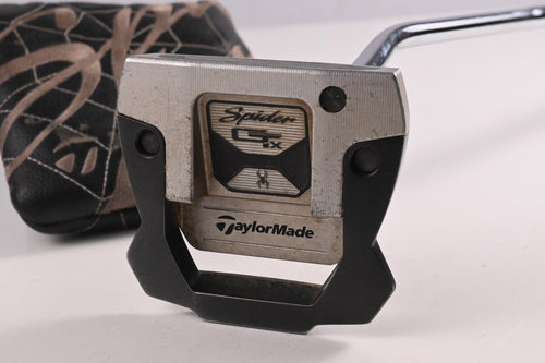 Taylormade Spider GTX Silver/White Single Bend Putter / 34 Inch